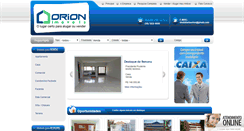 Desktop Screenshot of imobiliariaorion.com.br